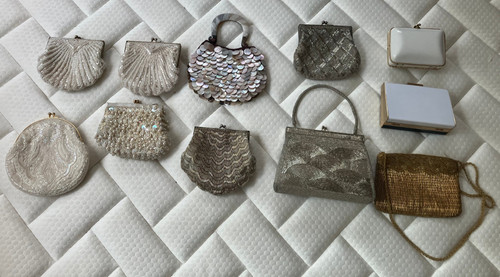 Vtg lot evening bag - lot,